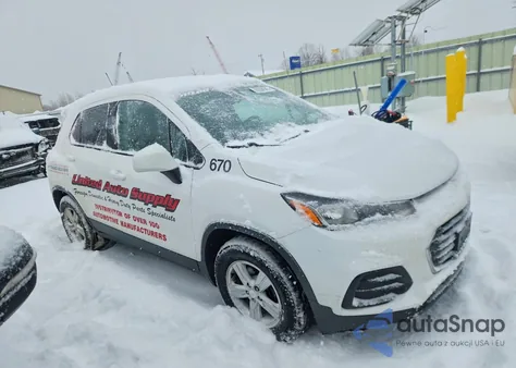 2020 Chevrolet Trax Ls из США, поврежденный, VIN 3GNCJKSB6LL219743